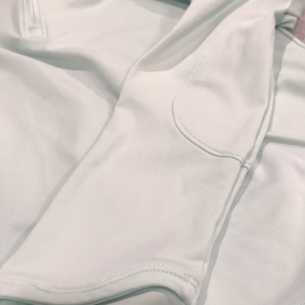 Under Armour Pullover Top Womens Medium Mint Green Half Zip Running Athletic - Picture 7 of 10